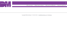 Tablet Screenshot of dmadvertising.com